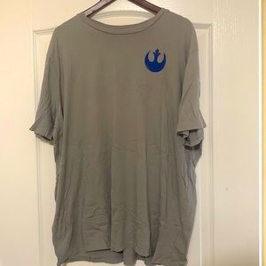Grey Star Wars Resistance Graphic T-Shirt
